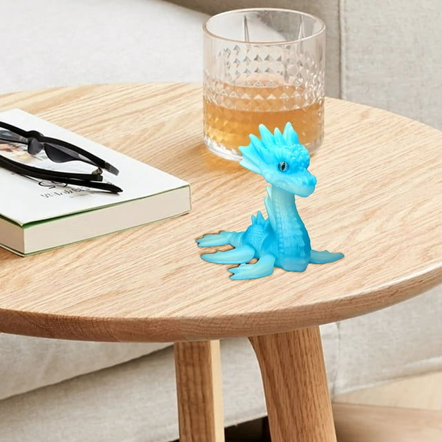 Décoration de Mini Dragons de Mer Imprimés Décoration Intérieure Ameublement de Table