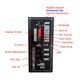 thumbnail image 3 of Placa Amplificadora de 3,7 V, Amplificador de Altavoz de Baile Cuadrado, Compatible con Bluetooth, AUX, Tarjeta TF, GrabacióN de Disco en U, Altavoz de 5-8 Pulgadas, 3 of 5