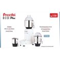 thumbnail image 2 of Amoladora mezcladora Preethi Eco Plus 550 W 110 V con 3 tarros, color blanco, 2 of 3