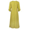thumbnail image 6 of Sexy Dance Womens Maxi Dresses Full Length Kaftan Plain Long Dress Baggy Outdoor Yellow 2XL, 6 of 9
