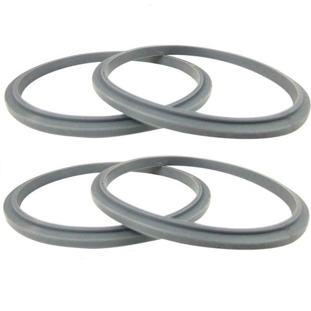 Accesorios para exprimidor Nutri, junta de tapa para exprimidor Nutri, anillo de sellado blanco de junta para exprimidor, para exprimidor Nutri Home 600W/900W(4pc)