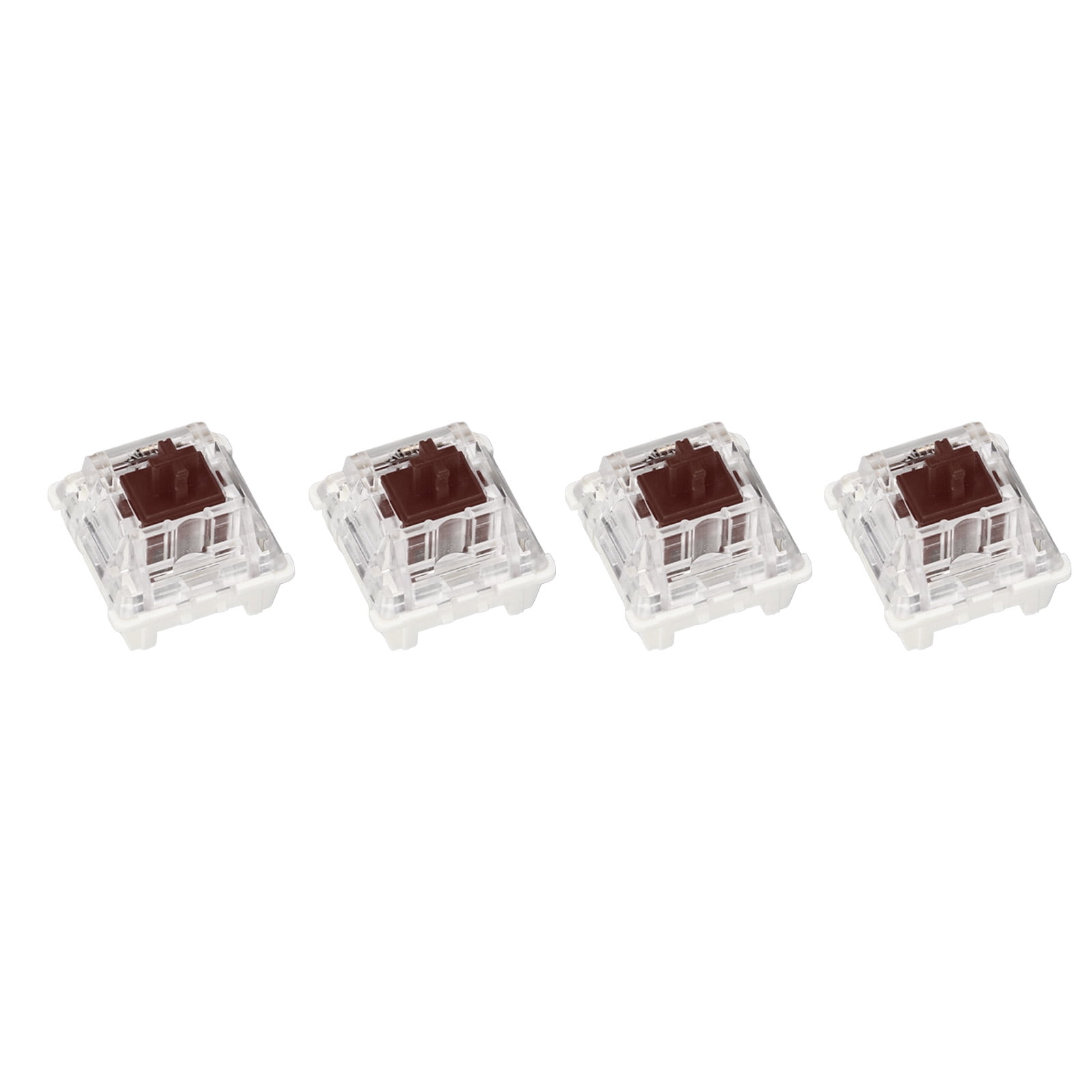 LAFGUR Keyboard Switch,Switches Keyboard,10Pcs Mechanical Keyboard Switch Brown Switch Premium ABS Delicate Structure Long Service Life Mechanical Switches