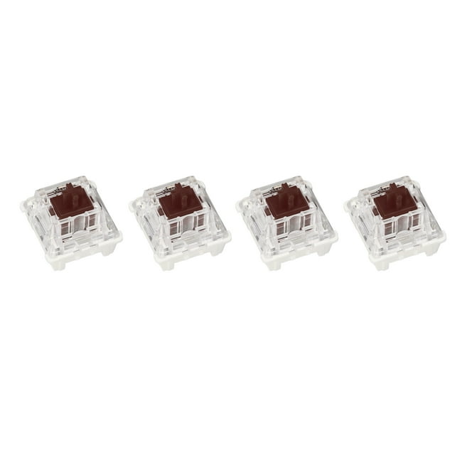 LAFGUR Keyboard Switch,Switches Keyboard,10Pcs Mechanical Keyboard Switch Brown Switch Premium ABS Delicate Structure Long Service Life Mechanical Switches