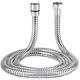 thumbnail image 1 of Manguera de ducha de acero inoxidable de 1,5 m, manguera de ducha universal a prueba de cromo con conector de latón, arandelas y teflón V7052 Feliz Sencillez, 1 of 5