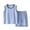Blue, variant on Two Piece Sets Girls Girls And Boys Clothing Sets 2 Piece Short Sleeve T Shirt And Pant Sets Girl Boy Outfits For Kids Size 1-7 Years Infant Girl Clothes 3-6 Months