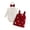 A06-A Red, variant on Infant Christmas Outfit Girl Ruffle Long Sleeve Santa Claus Romper Suspender Skirts Set Infant Fall Winter Clothes (Beige,3-6 Months)