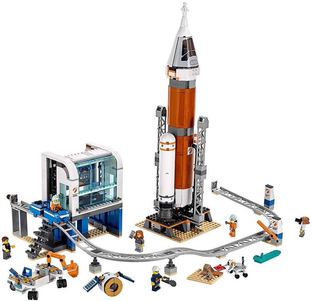 LEGO City Space Deep Space Rocket and Launch Control Model Rocket Building -