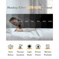 thumbnail image 5 of Gray Gold Marble Blackout Curtains 63 Inches Length, Modern Abstract Marble Crack Texture Window Treatment Thermal Insulated Drapes for Bedroom Living Room 2 Panels 104x63 Inches, 5 of 8