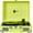 Matcha Green, variant on Arkrocket Curiosity Suitcase Bluetooth Turntable Vintage 3-Speed Record Player with Built-in Speakers Upgraded Turntable Audio Sound (Green Velvet)
