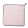 thumbnail image 2 of Snmubt Household Kitchen Dishwashing Cloth Thick Super Absorbent Hand Towel No Lint No Oil Rag Tablecloth Housework Cleaning Cloth with Lanyard (Pink, Polyester), 2 of 6
