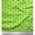 thumbnail image 1 of Soimoi polyester Crepe Fabric Eyes Face Printed Fabric 1 Yard 42 Inch Wide, 1 of 1
