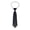 B18, variant on Pearl Rhinestone Chain Necktie for Men Women, Adjustable Length Metal Chain Bowtie with Sparkling Crystals, Formal Wedding Party Business Accessory