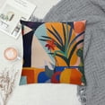 thumbnail image 2 of Nawypu  Abstract Art Mid Century Modern Throw Pillow Covers  Colorful Boho Aesthetic Floral Geometric Minimalist Pillow Covers for Couch Outdoor Decor, 2 of 5