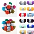 thumbnail image 5 of Milk Sweet Soft Cotton Baby Knitting Wool Yarn Thick Yarn Fiber Velvet Yarn Hand Knitting Wool Crochet Yarn for DIY Sweater red, 5 of 9