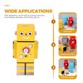 thumbnail image 4 of KALLORY Robot Piggy Bank Bank Kids Bank Machine Box Saving Bank Desktop Decoration Birthday Gift for Boys and, 4 of 10