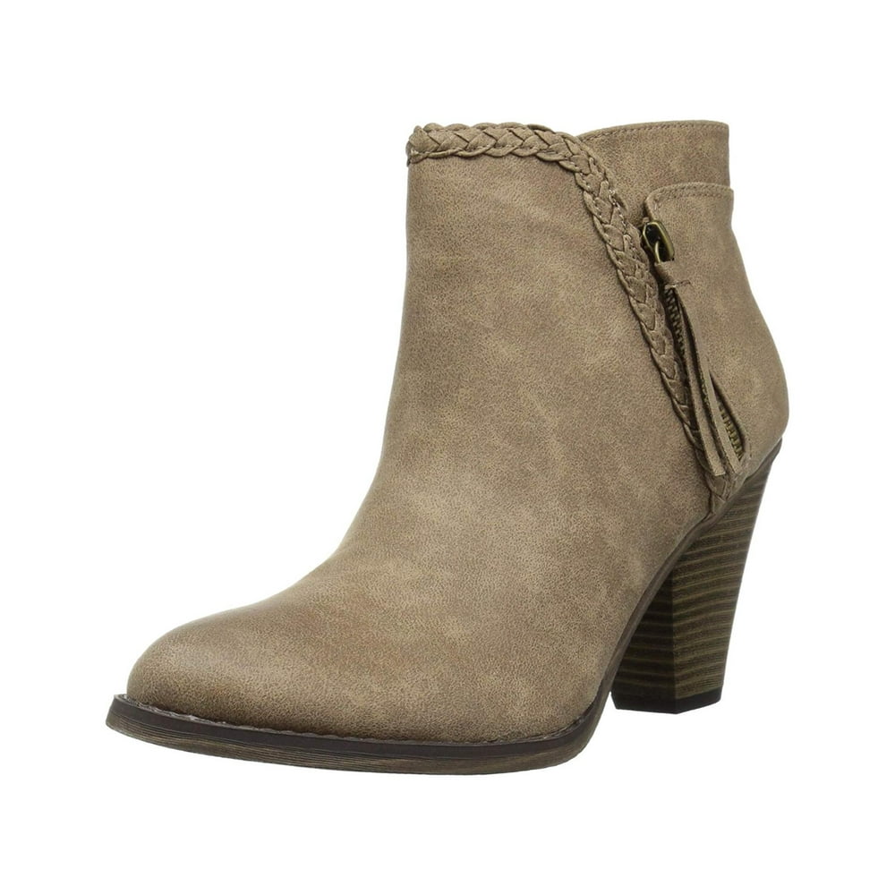 Mia - MIA Women's Kori Ankle Boot, Sand, Size 8.5 - Walmart.com ...