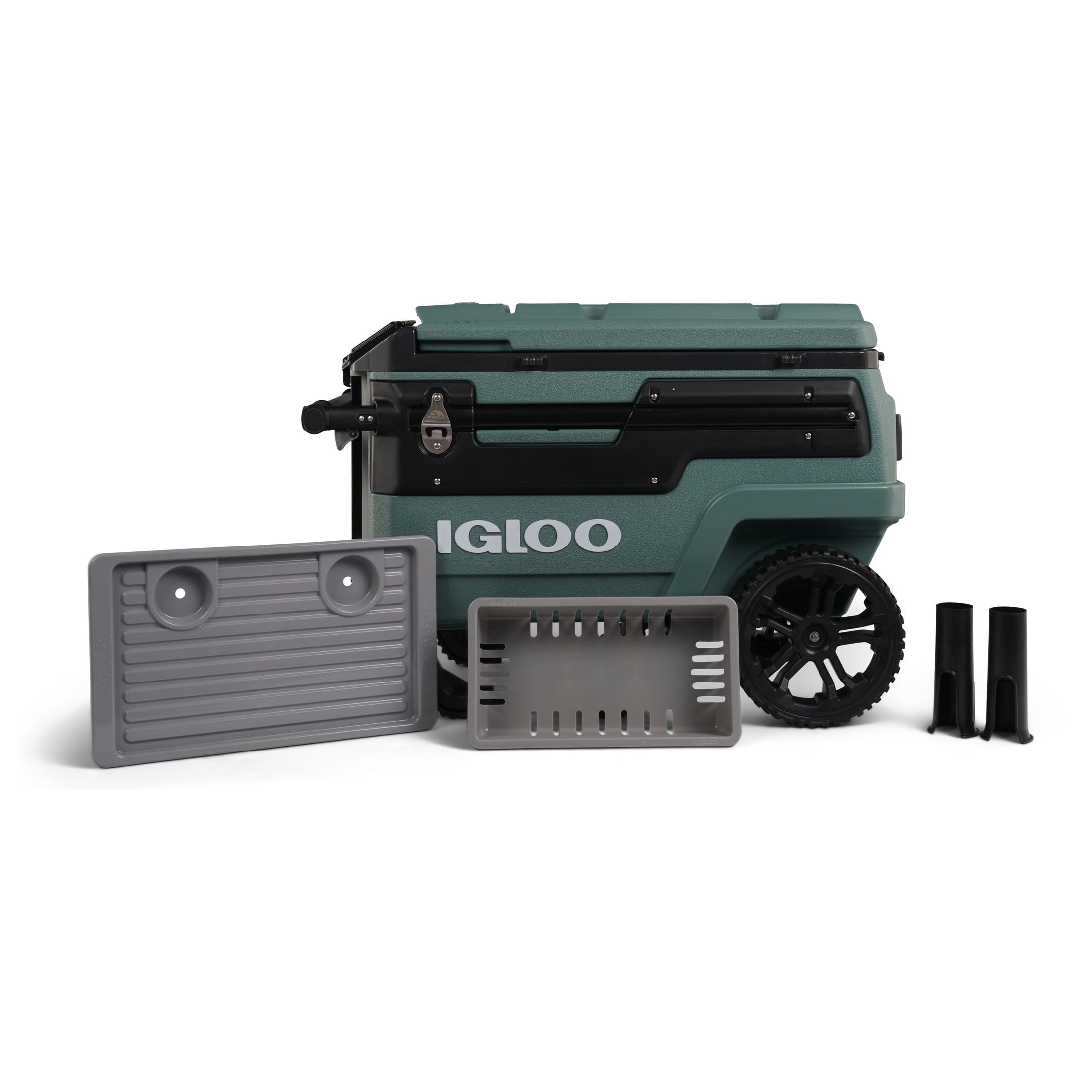 Igloo 70 QT Trailmate Journey Rolling Cooler, Spruce Green