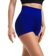 thumbnail image 5 of FANNYC Butt Lifting Yoga Shorts for Women High Waist Tummy Control Hot Pants Pure Color Pants Sports Gym Running Beach Shorts, 5 of 8