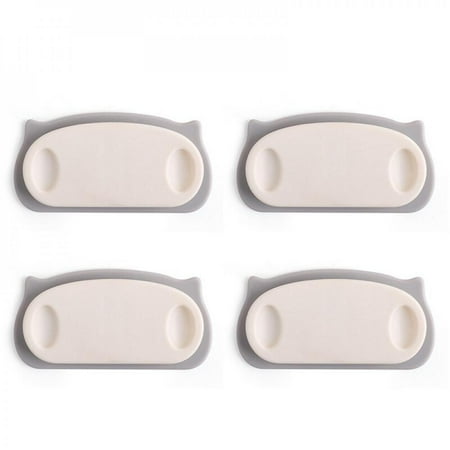 

Sonbest Household Plug Holder Free Punching Wall Viscose Hanger Kitchen Storage Line Clip Card Plug-in Electric Wire Pig Plug Retainer White