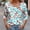 Light Blue, variant on Women's Long Sleeve Shirts Print V Neck Fall Collar Solid Color Pullover Tops Leaves Casual Shirts Comfy Soft Fashion Tees Blouses