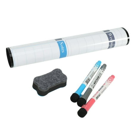 

Rewritable Monthly Week Schedule Refrigerator Magnetic Soft Whiteboard Weekly Plan Whiteboard Family Office Writing Memo