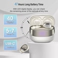 thumbnail image 2 of Sleep Earbuds, Noise Cancelling Wireless Ear buds for Side Sleepers, Bluetooth 5.4 in Ear Light-Weight Mini Headphones, 47H Playtime Clear Calls Earphones for Sleeping, Exercising, Working, Hiking, 2 of 8