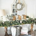 thumbnail image 7 of Artificial Christmas Pine Garland Clearance, Winter Greenery Garland for Holiday Season Mantel Fireplace Table Runner Centerpiece Décor 71in, 7 of 7