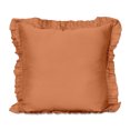 thumbnail image 1 of Vargottam Shabby Chic Farmhouse Decor Ruffled Pillow Sham Euro 26x26 Cotton Frill Pillow Cases Housewarming Gift, 1 of 5