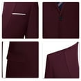 thumbnail image 4 of Cloudstyle Men's Slim Fit One Button Solid Suit Blazer Jacket Casual Party Sport Coat, 4 of 4
