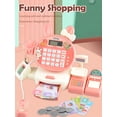 thumbnail image 1 of Cash Register Toy Set For Kids To Role Play Shopkeeper And Supermarket Clerk, Including Scanner, Computer, Light And Sound Effects, Parent-child Inter, 1 of 5