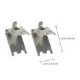 thumbnail image 2 of 6 Pcs Clips de Remplacement pour Étagère de Réfrigérateur Support de Pince, 2 of 9