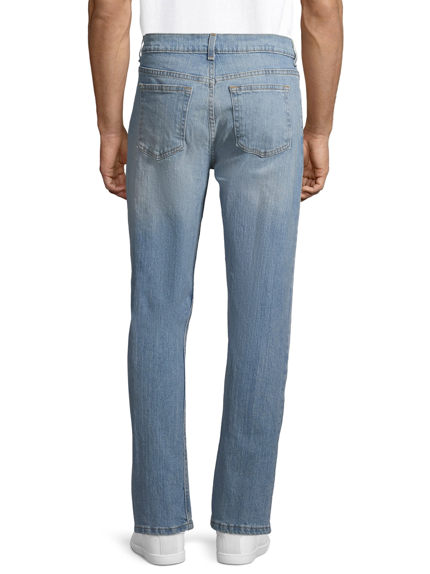 George Men s Athletic Fit Jeans Walmart