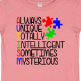 thumbnail image 4 of Inktastic Autism Awareness Acronym Boys or Girls Baby T-Shirt, 4 of 5