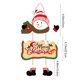 thumbnail image 3 of Adornos navideños, adornos navideños para interiores y exteriores, letreros navideños colgantes, adornos navideños para puertas, adornos navideños de invierno para fiestas en casa, letreros decorativo, 3 of 6