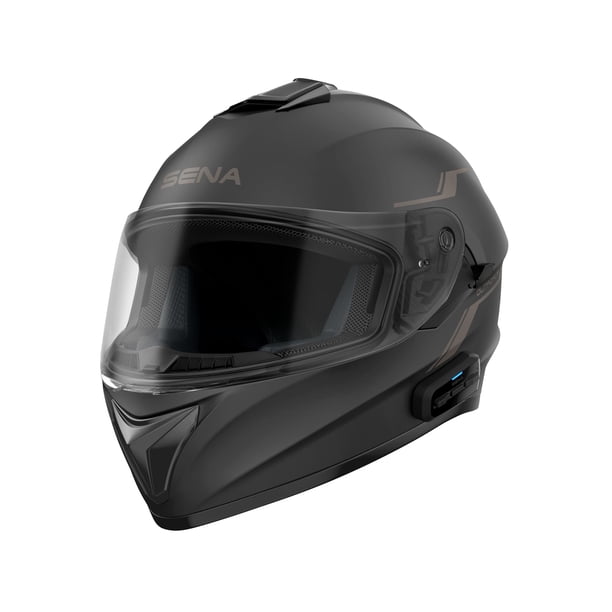 Casco inteligente OutForce de cara completa (negro mate grande) (OUTFORCE-MB00L) - SP85