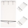 thumbnail image 4 of 3Pcs Clear Binder Clips School Binder Clips Notebook Portable Binder Clips For School, 4 of 8