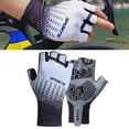 thumbnail image 1 of Vélo Anti-Transpiration Sans Doigts Anti-Respirant Absorption des Chocs Gris m, 1 of 8
