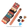 thumbnail image 2 of Amdohai Guitar Strap Soft Polyester Shoulder Belt With Guitar Picks, 2 of 7