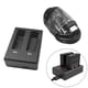 thumbnail image 5 of De Batería Dual USB Estación De Carga De Almacenamiento Para Sj8 Pro / Sj8 Plus / Sj8 Pro Cámara Macarena Cargador dual de cámara, 5 of 8