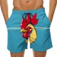 thumbnail image 5 of Pantalones Elásticos de la Cintura de la Playa de Ocio de Verano Pantalones de Baño con Poliéster de Secado Rápido, Cordón de Cintura Y Bolsillo Oculto para los Hombres Casual Diario, 5 of 8