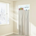 thumbnail image 4 of SDNall Rideaux pour Portes, Rideaux à Double Couche, Rideau de Porte en Dentelle à Double Couche avec Doublure - Installation Sans Perçage, Bloque-Soleil, 4 of 9