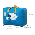 thumbnail image 4 of XWSHYW Contenedores de Almacenamiento Bolsa de Edredón, Bolsa de Almacenamiento para Ropa, Bolsa de Almacenamiento Portátil para Mudanzas a Casa, Equipaje Escolar, 4 of 6