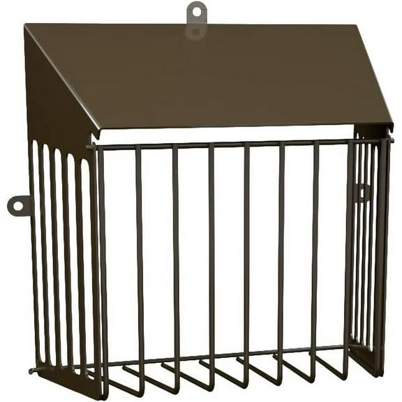 Bathroom & Dryer Vent Pest Guard/Helps Keep Rodents & Birds Out/Bathroom and Dryer Vent Cover Outside/Bird Guard Vent Covers/Dryer Vent Screen Outside/Defender Access   DFR80 / 8" Brown