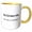 Yellow/White, variant on 3drose, 19,723 Days Old but Whos Counting, 11oz Magic Transforming Mug