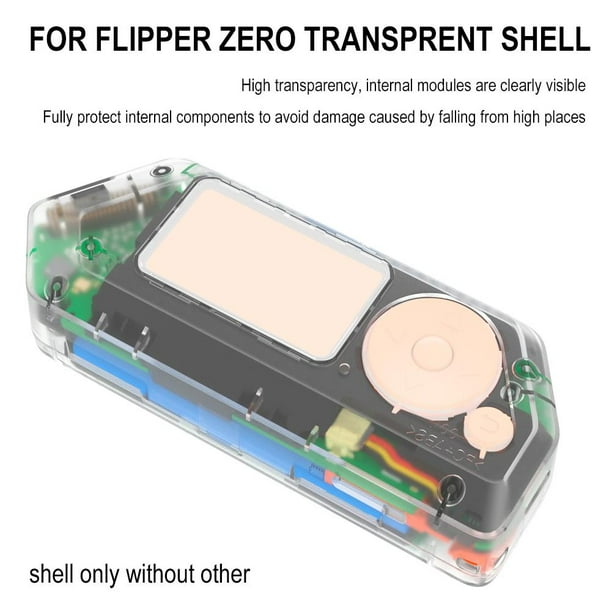 for Flipper Zero Case,High Transparency 3D Printing Fuel Injection
