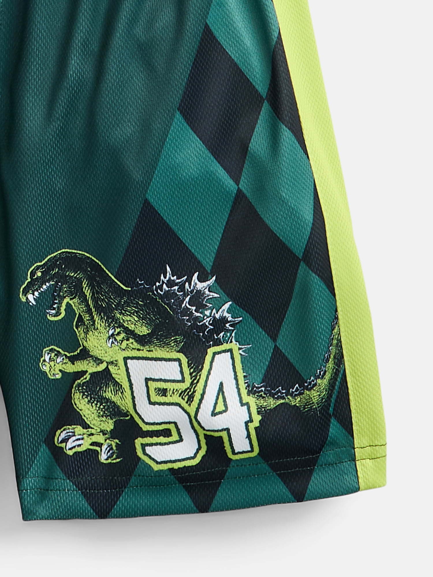 Godzilla Boys Graphic Soccer Jersey and Shorts Set, 2-Piece Set, Sizes 4-16