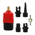 thumbnail image 3 of 5 uds compresor Paddle Board bomba adaptador inflable Universal Kayak accesorios rojo Zulema Adaptador de bomba de boquilla, 3 of 8