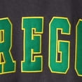 thumbnail image 4 of Men's Colosseum Charcoal Oregon Ducks Arch & Logo Sweatshirt, 4 of 4