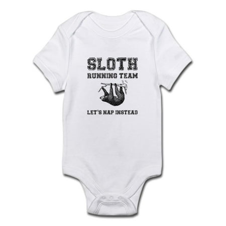 

CafePress - Sloth Running Team Body Suit - Baby Light Bodysuit