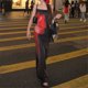 thumbnail image 1 of Vestido largo con estampado floral, estilo grunge chic, gótico, oscuro, de los 90, informal, de calle, con tirantes cibernéticos, ajustado, para fiesta, estilo gótico alternativo., 1 of 6